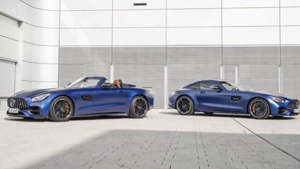 2020 Mercedes-AMG GT C Blue 3