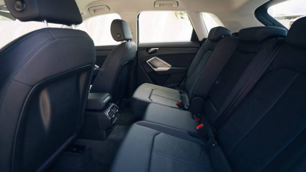 Audi Q3 review 2020 back seat