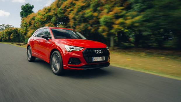 Audi Q3 review 2020 red