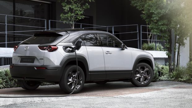 Mazda MX30 review reveal charging
