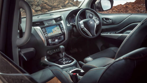 Nissan Navara Warrior interior