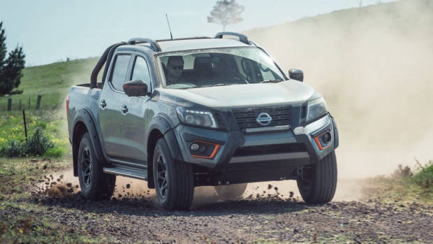 Nissan Navara Warrior grey front