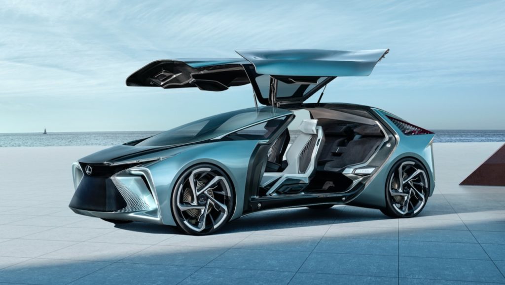 Lexus LF-30 concept doors up