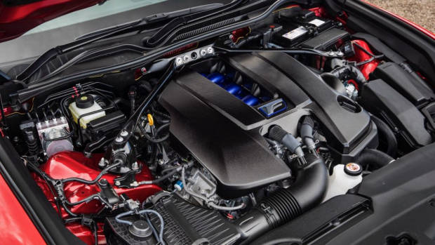 Lexus RC F review 2020 V8 engine