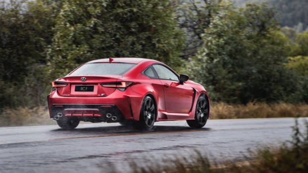 Lexus RC F review 2020 handling