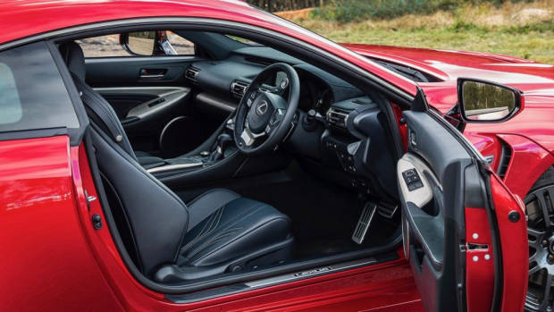 Lexus RC F review 2020 interior