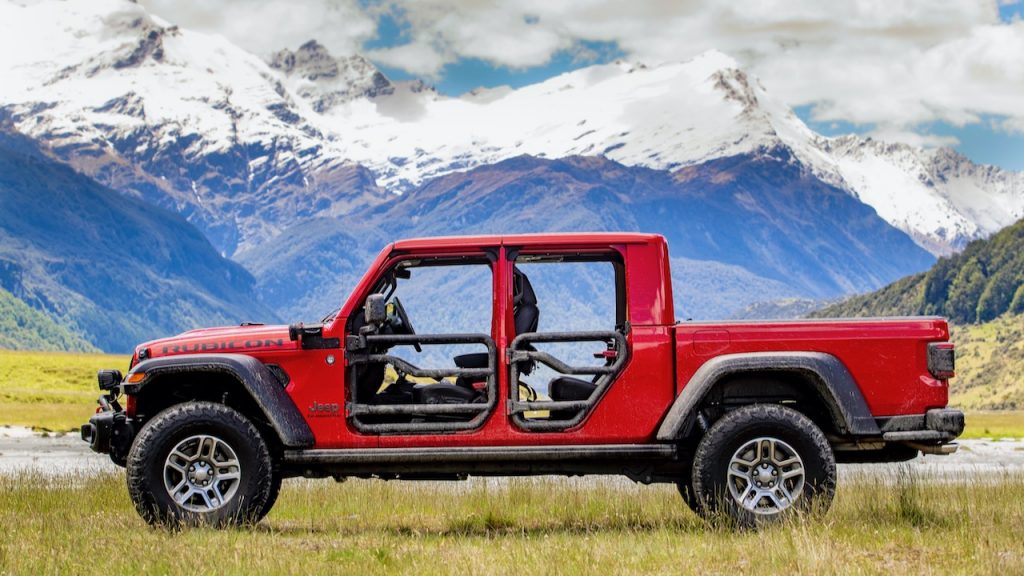 2020 Jeep Gladiator doors off