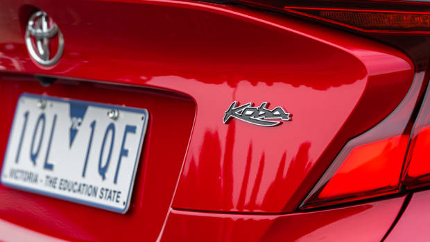 Toyota C-HR Koba badge