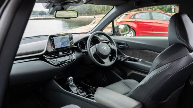 Toyota C-HR Koba interior black leather