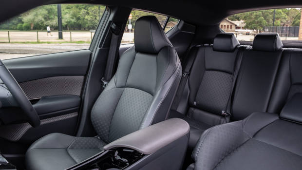 Toyota C-HR Koba interior black leather