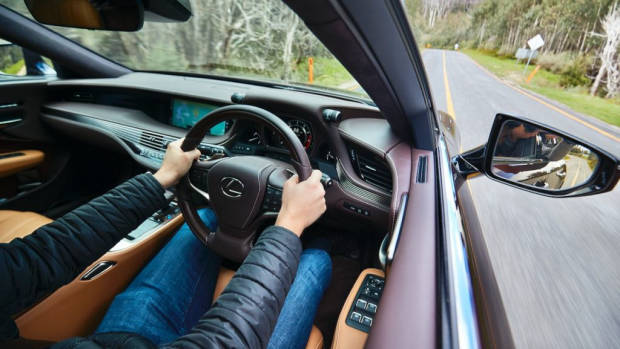 Lexus LS 500 Inspiration Series review driving