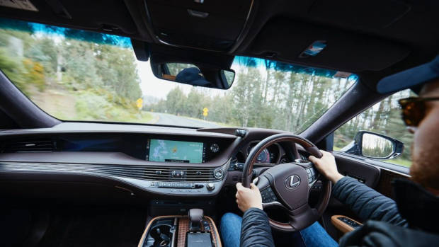 Lexus LS 500 Inspiration Series review handling