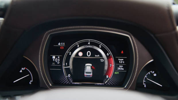 Lexus LS 500 Inspiration Series review technology