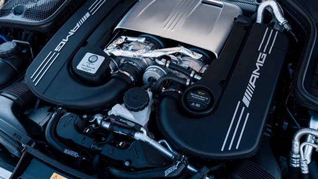 Mercedes-AMG C63 S engine 2020