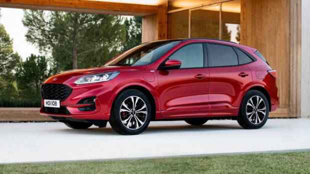 Ford Escape plug in hybrid 2020 red