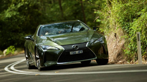 Lexus LC 500 Inspiration Series 2020 handling