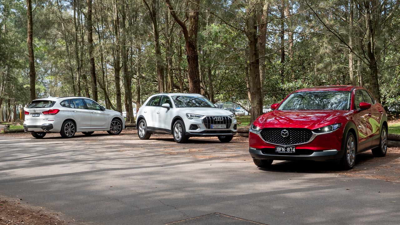 Mazda Cx 30 Vs Audi Q3 Vs Bmw X1 Suv Comparison Chasing Cars