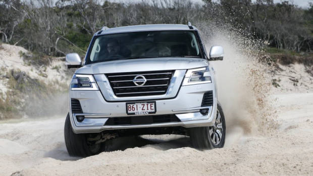 Nissan Patrol review 2020 beach