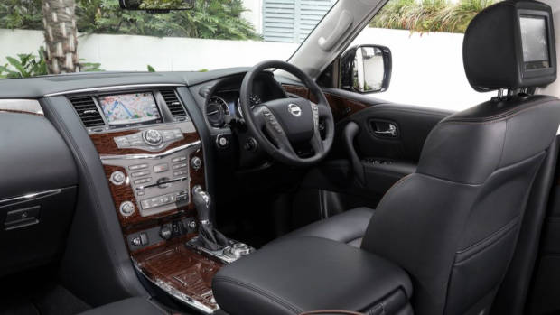 Nissan Patrol review 2020 interior
