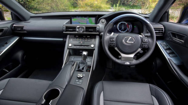 2020 Lexus IS Black Line leather