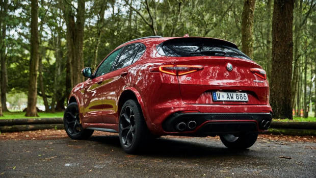 Alfa Romeo Stelvio Quadrifoglio review 2020 red