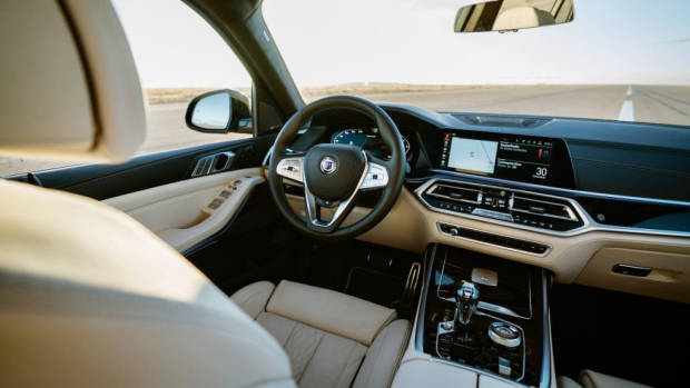 Alpina XB7 beige interior