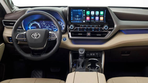 Toyota Kluger 2021 dashboard