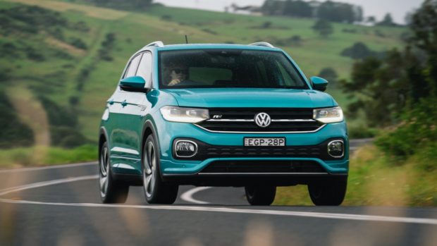 Volkswagen T-Cross R-Line Makena driving