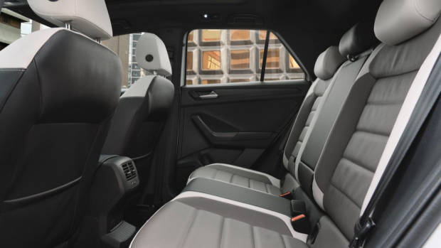 Volkswagen T-Roc review rear seat space