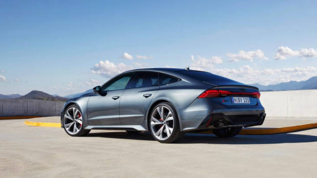 2020 Audi RS 7 Sportback rear 3/4