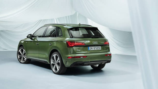 2021 Audi Q5 facelift green tail