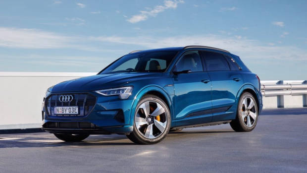 Audi etron 2020 Australia blue front