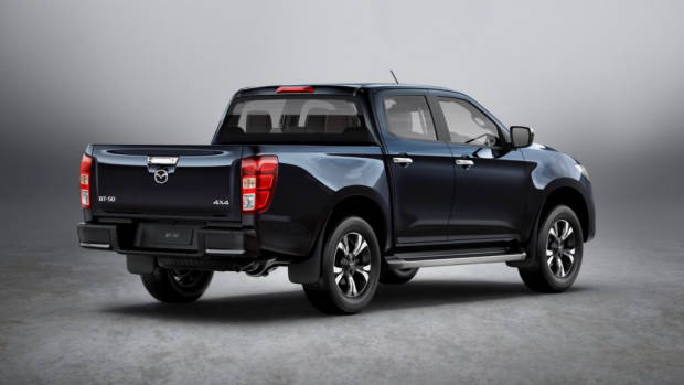 Mazda BT-50 2021 reveal rear
