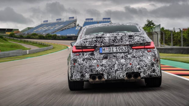 2021 BMW M3 rear