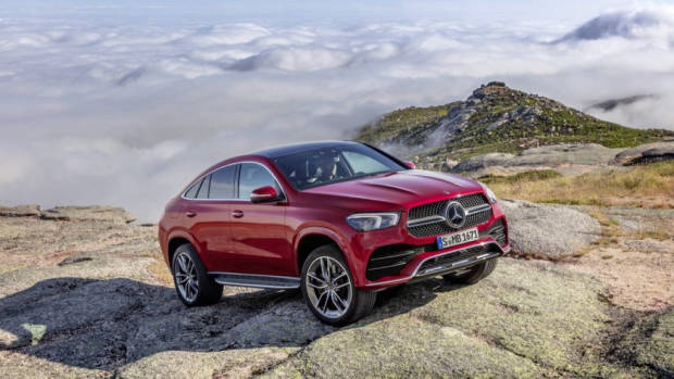 2020 Mercedes-Benz GLE Coupe front 3/4