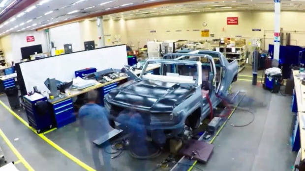 2021 Hummer EV Production