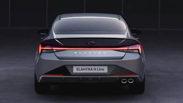 2021 Hyundai i30 N-Line sedan Rear