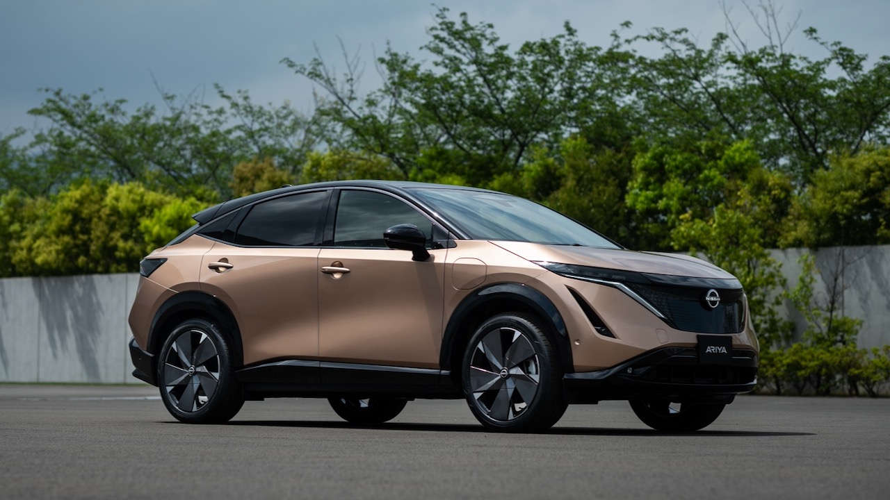 2021 Nissan Ariya a futuristic electric SUV with 610km of range