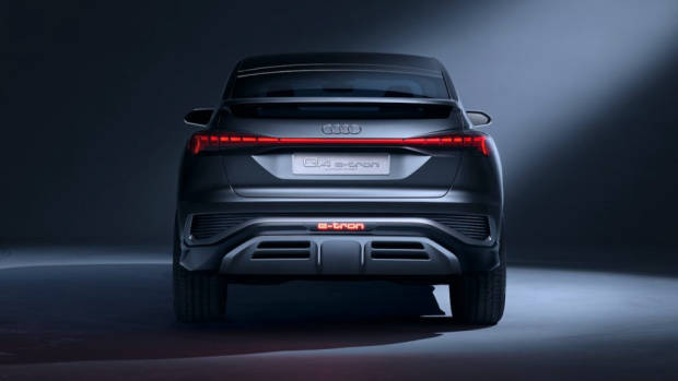 Audi Q4 Sportback e-tron concept Rear