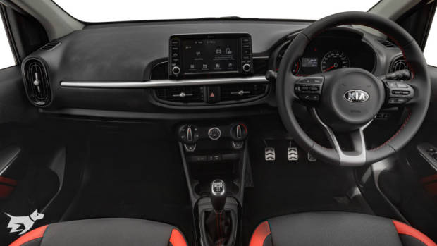 Interior of the Kia Picanto GT