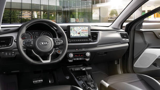 2020 Kia Stonic Blue Interior