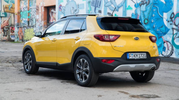 2020 Kia Stonic Blue Yellow