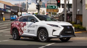 Lexus sends connected RXs out onto the streets of Ipswich