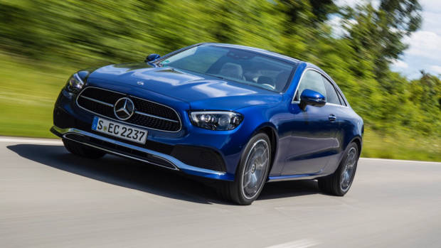 2020 Mercedes-Benz E-Class coupe front