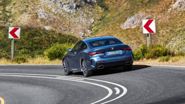 2021 BMW 4 Series Coupe rearend