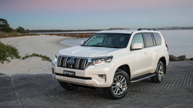 2021 Landcruiser Prado front