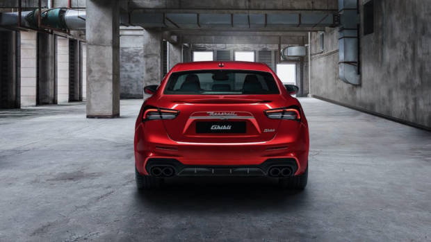 2021 Maserati Trofeo Ghibli rear