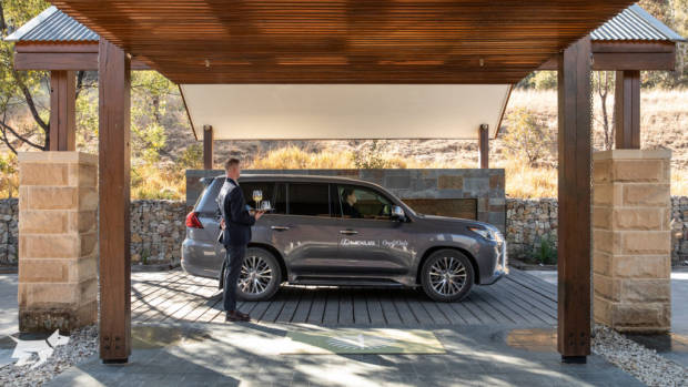 2020 Lexus LX 450d at Wolgan Valley