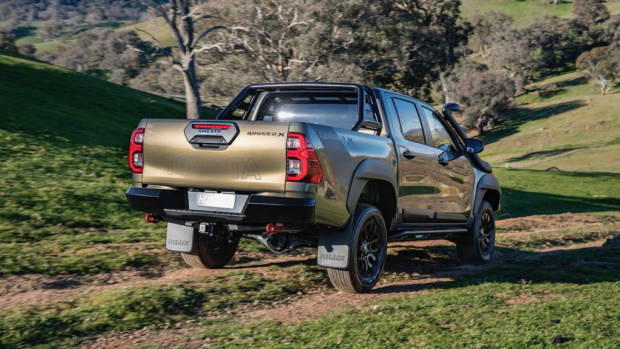 2020 Toyota HiLux Rugged X rear