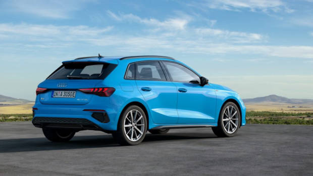 2021 Audi A3 Sportback PHEV Rear 3/4